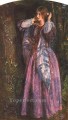 Amy study Pre Raphaelite Arthur Hughes